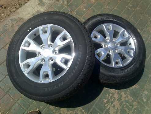 FORD RANGER WILD TRACK  18 mags and new tyres 2556018 SET