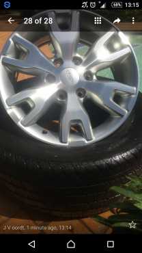 Ford Ranger Wildtrak rims and tyres for sale