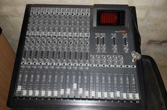 Fostex 12 channel mixing desk