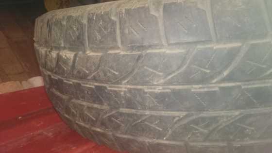 Four Second hand yokohama bakkie tyres for sale