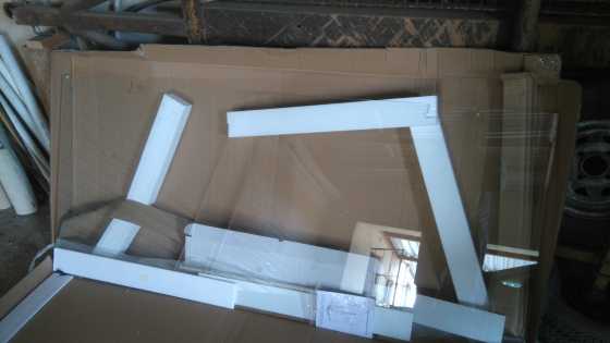 Frameless glass shower door (Prima Bella Romeo) x1 R1000 onco