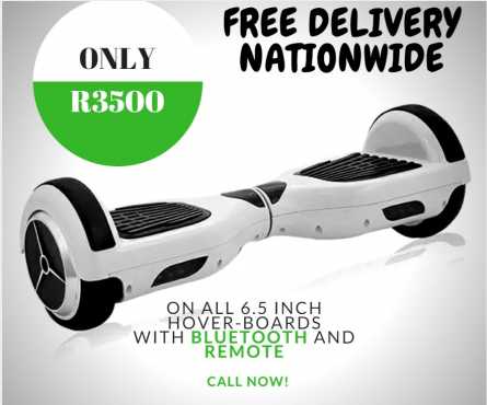 FREE DELIVERY March only on all 6.5 inch  Hoverboards Nationwide