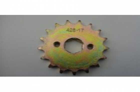 Front sprocket spares and repairs and sales on Bikes, scooters, Quads etc