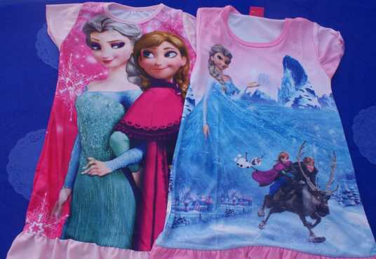 Frozen Design Summer Sleepwear for Girls