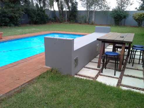 FURNISHED UNIT ON FARM R12000 PER MONTH