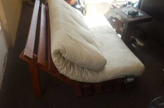 Futon double bed