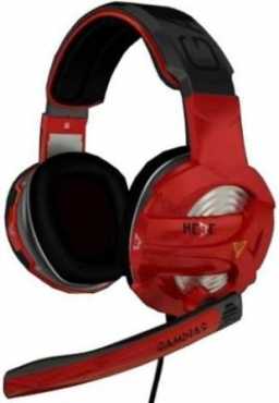 Gamdias Hebe GHS2300-RD Simulated 7.1 Channel Surround Sound Professional Gaming Headset
