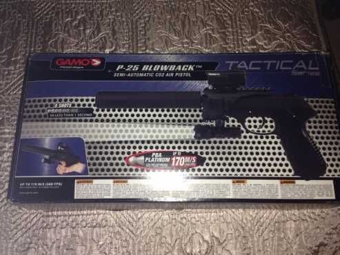 GAMO P-25 Tactical Blowback CO2 Pistol