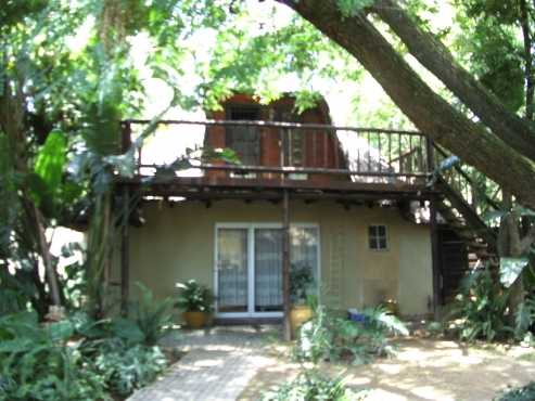 Garden Cottage with loft room on a small holding