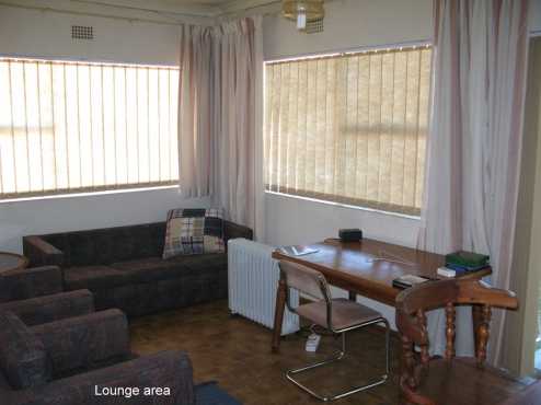 Garden flat to let