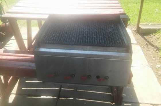 Gas burner. Cast iron grills