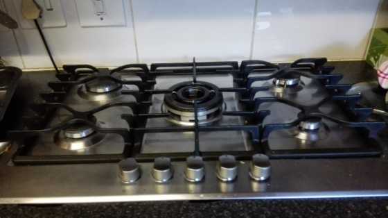 Gas burner hob