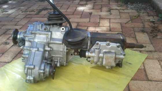 gearbox with transfer case YN 4 speed