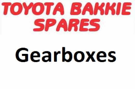 Gearboxes for Toyota Bakkies