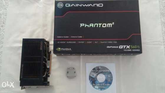 GeForce GTX 560ti - Excellent condition