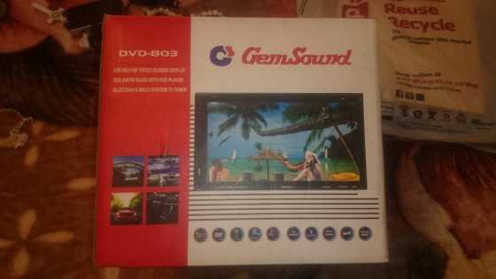 Gemsound indash dvd