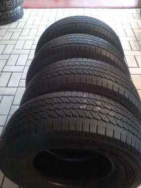 General Grabbers 2657016 75 tread selling for R 1200 each fitted.