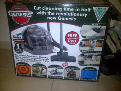 Genesis clean green home cleaning machine