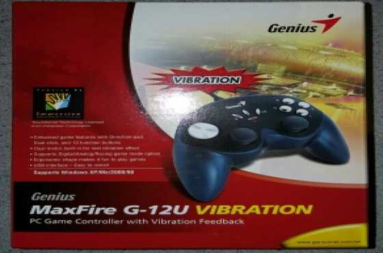 Genius Max Fire Vibration PC game controller