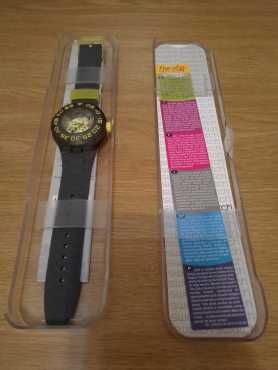 Gents New Swatch Watch with box