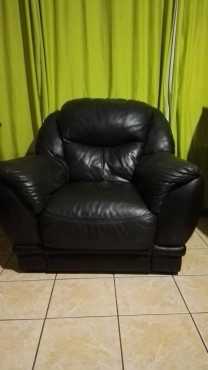 Genuine Leather Lounge Suite