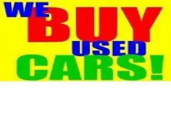 Get cash Today for your  used unwanted car or bakkie