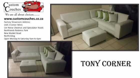 Get the Tony Corner Unit for only R6200. Affordable quality and Extreme Comfort