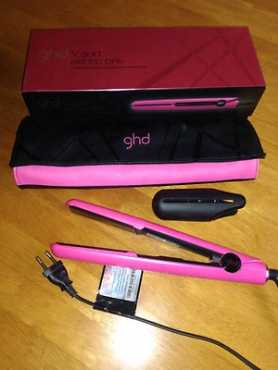 GHD V-GOLD ELECTRIC PINK HAIR STRAIGHTENER -