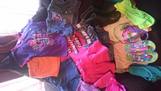 GIRLS CLOTHES AND SHOES 3-7 YEARS