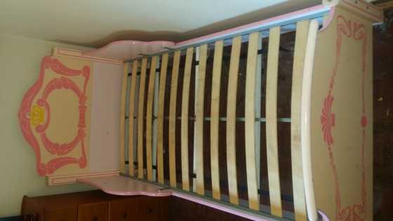 Girls Princess single bed