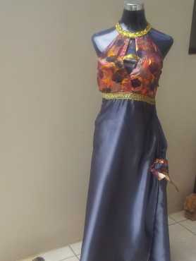 Glamorous Evening GownMatric Dance Dress for Hire