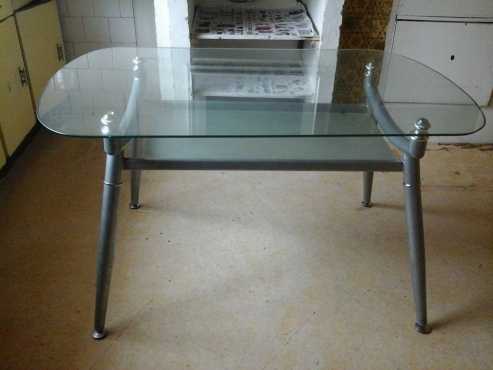 Glas blad tafel te koop