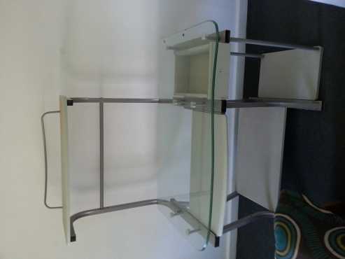 Glass study table for sale