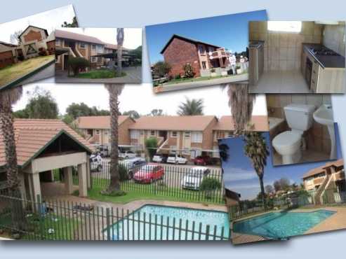 Glen Marais, Kempton Park. 3 Bedroom039 1 Bathroom Townhouse with Carport