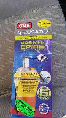 GME AccuSat MT403 - 406 MHz EPIRB