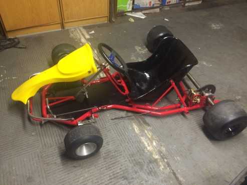 Go kart rolling chassi