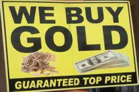 GOLD JEWELLERY WANTED FOR CASH WE COME TO YOU WITH CASH