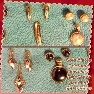 Gold Plated Costumer Jewelry Sets