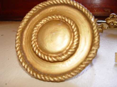 Golden Curtain Tie Backs