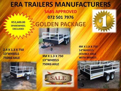 GOLDEN TRAILER PACKAGE FOR SALE