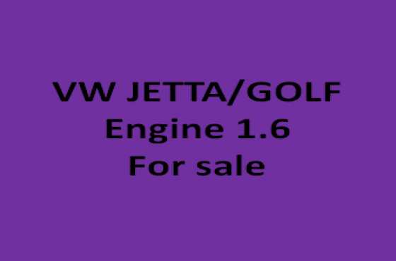 Golf 1.6 engine for sale