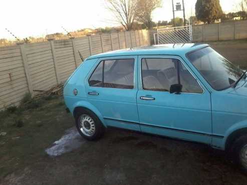 Golf mk1 gls 1.5 te swop