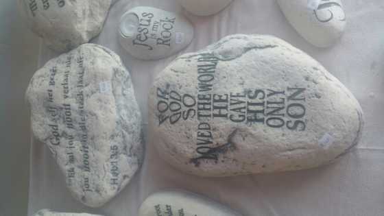 Gorgeous Christian rocks for sale