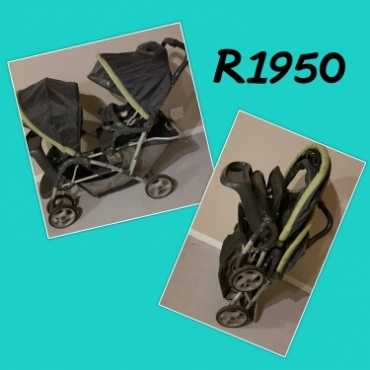 Graco Duel Glider Twin Pram