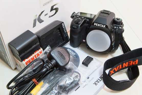 Great Deal on New Pentax K-5 DSLR Camera