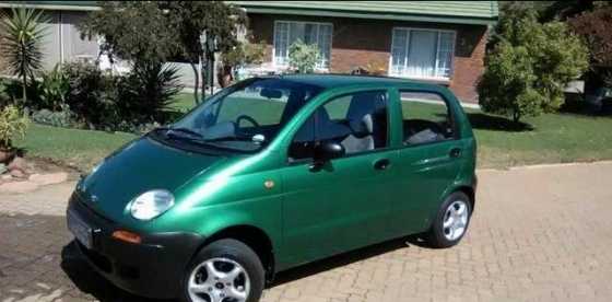 Green Daewoo Matiz