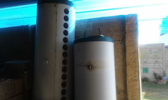 Green Solar Copper Coil Solar geysers plus tubes pumps etc - complete - R2500 each