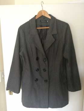 Grey Winter Coat - Size  Large