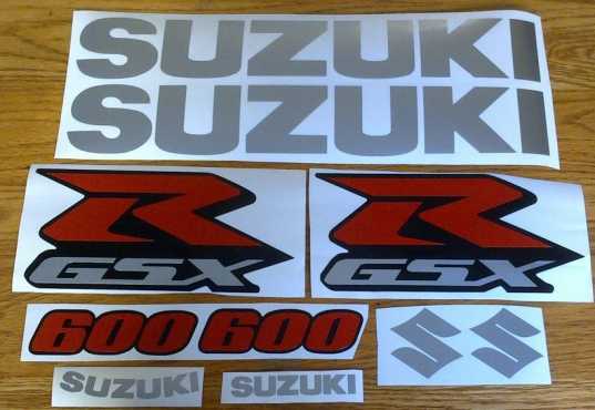 GSXR Suzuki decals sticker kits for all year and model off motorcycles