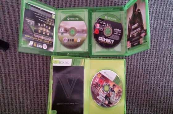 gta 5, call of duty advance warefare and fifa 15